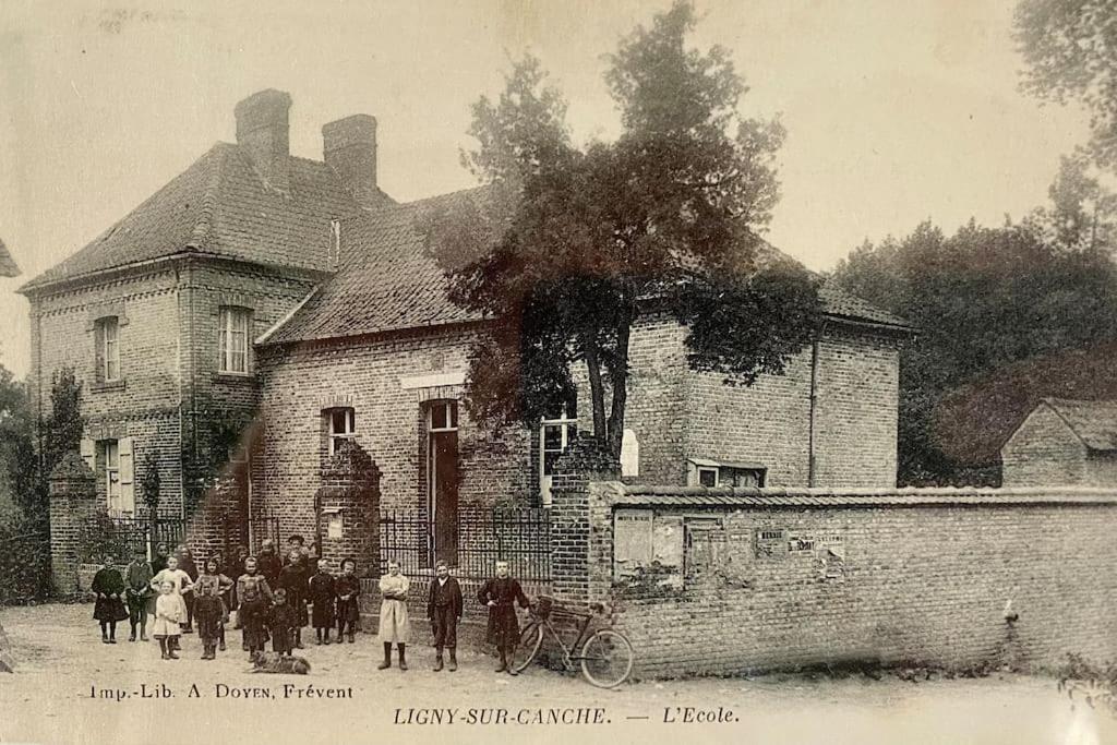 Ancienne Mairie - Gite De Charme A La Campagne Ligny-sur-Canche エクステリア 写真